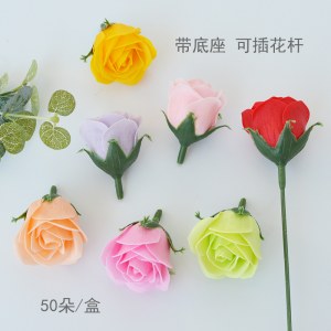 Роза из мыла, 3,5 см, 50 шт