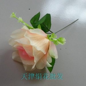 Роза из шелка, 8 см*15 см, цвет на выбор